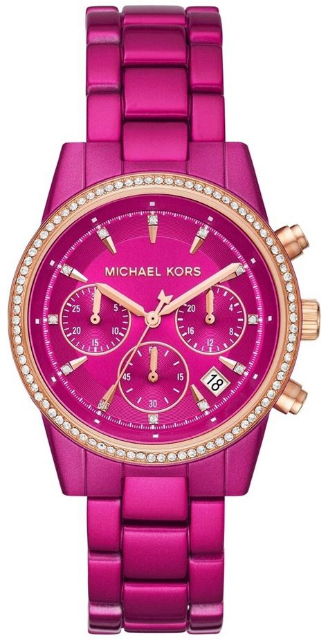 michael kors uhr ritz pink|Ritz Pavé Two.